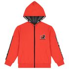 Boys Red & Grey Tracksuit, 1, hi-res