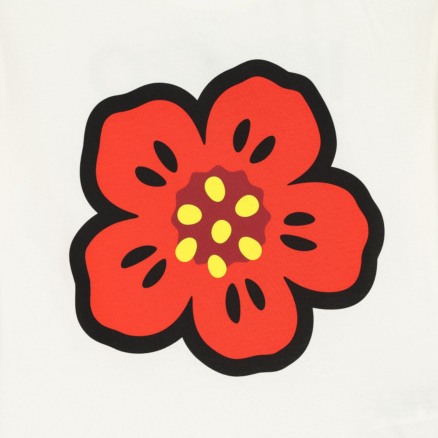 Ivory Boke Flower T-Shirt, 1, hi-res image number null