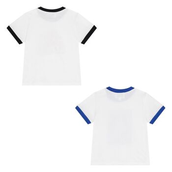 Younger Boys White Tiger T-Shirts ( 2-Pack )