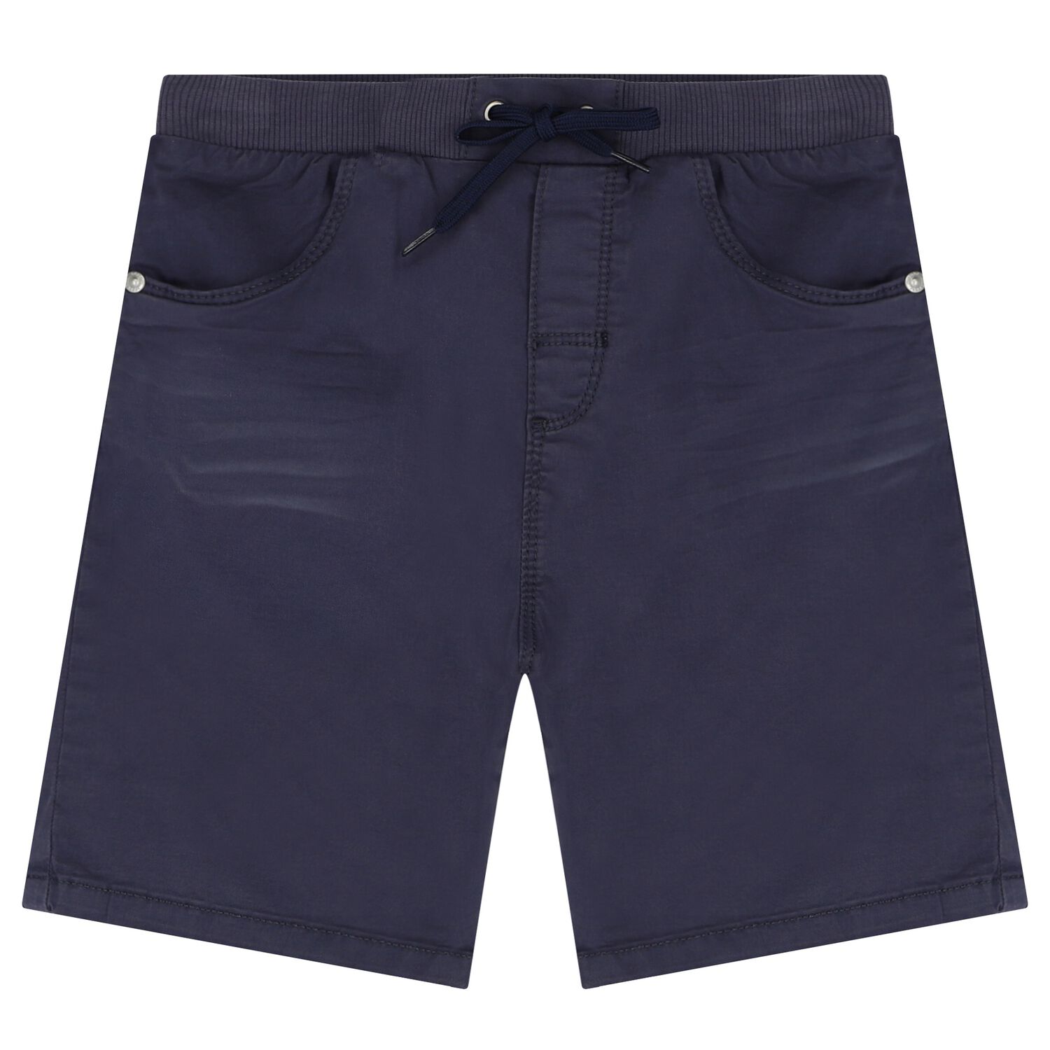Boys Navy Blue Shorts, 3, hi-res