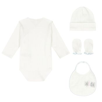 Baby Boys Blue Bodysuit Gift Set