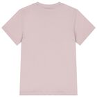 Girls Pink Logo T-Shirt, 1, hi-res