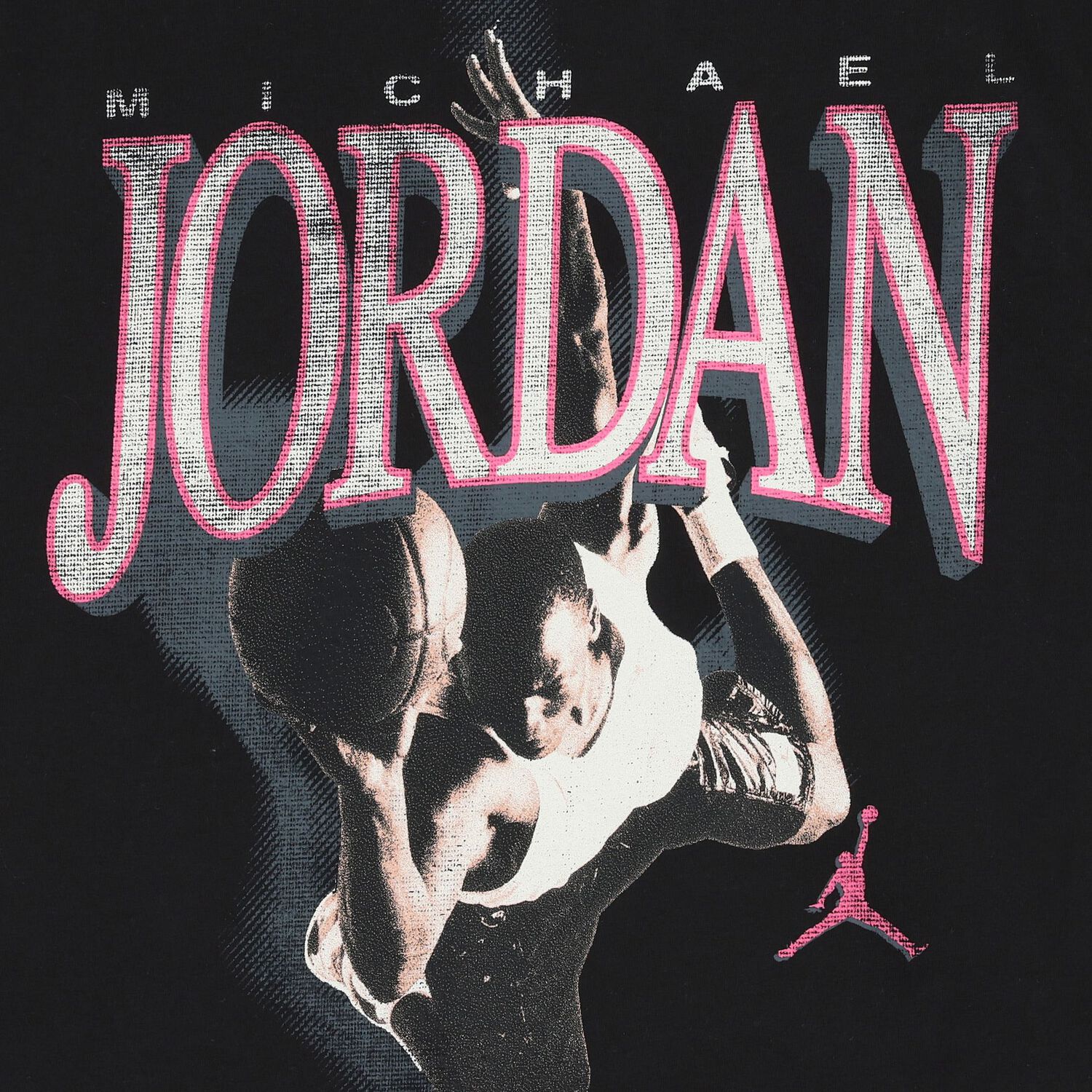 Boys Black Jordan Logo T-Shirt, 1, hi-res