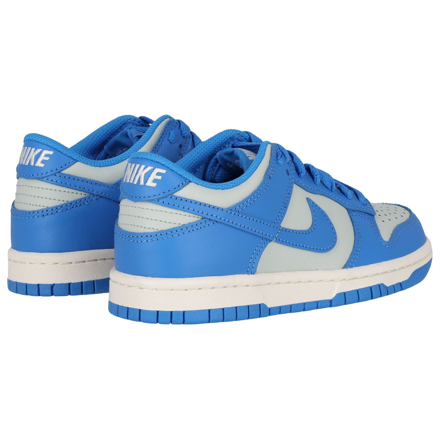 Blue & Grey Dunk Low Trainers , 4, hi-res