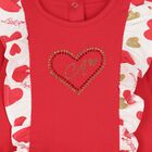 Baby Girls Red Heart Leggings Set, 1, hi-res
