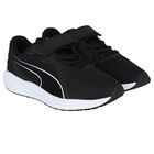 Boys Black Twitch Runner AC Trainers, 1, hi-res