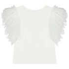 Girls White 8th Birthday T-Shirt, 17, hi-res