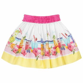 Girls Pink Summer Skirt