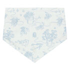 Baby Boys White & Blue Gingham Logo Romper Gift Set, 1, hi-res