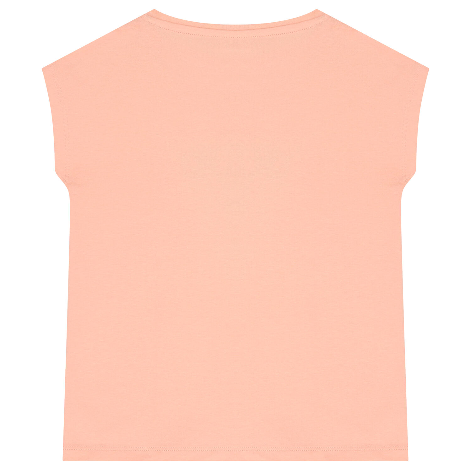 Girls Pink Logo Sequin T-Shirt, 2, hi-res
