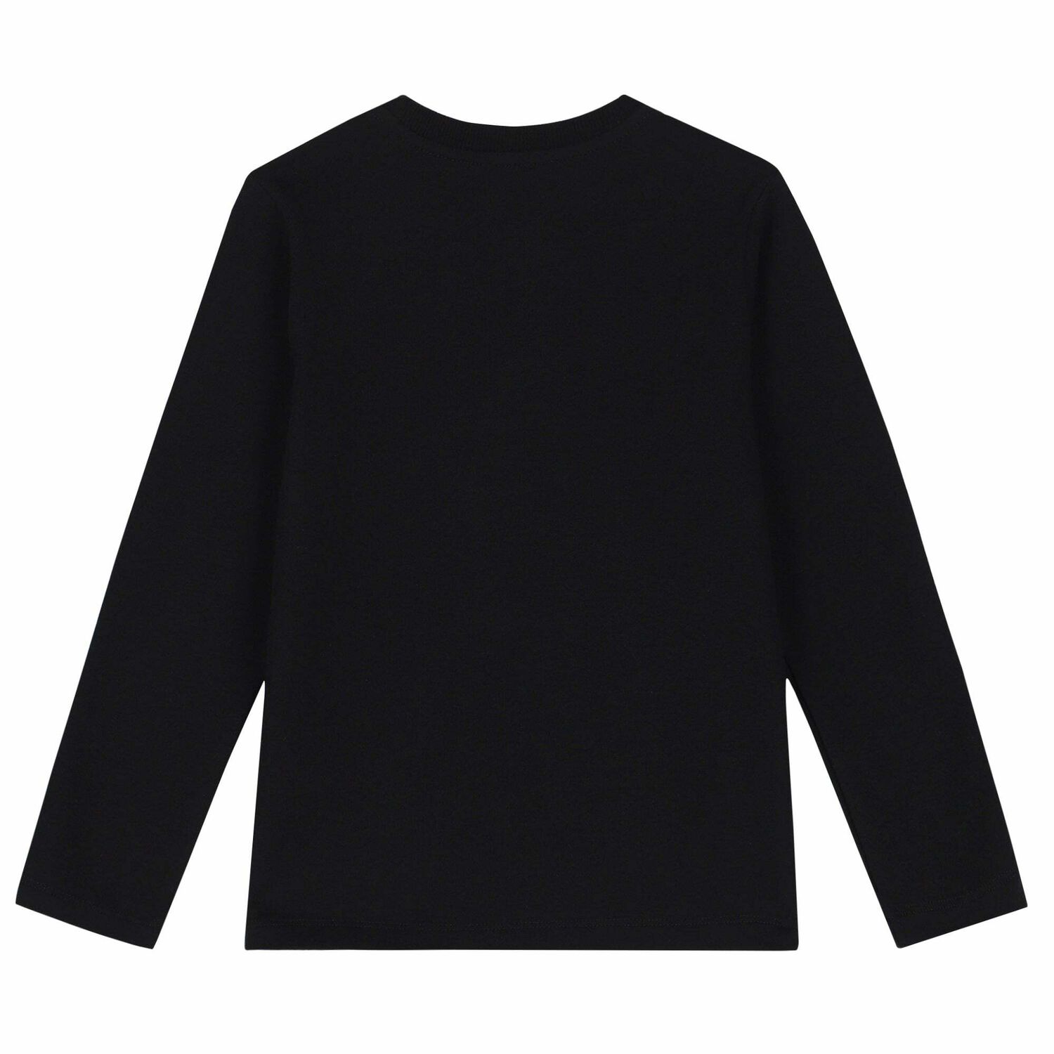 Black Logo Long Sleeve Top, 2, hi-res image number null