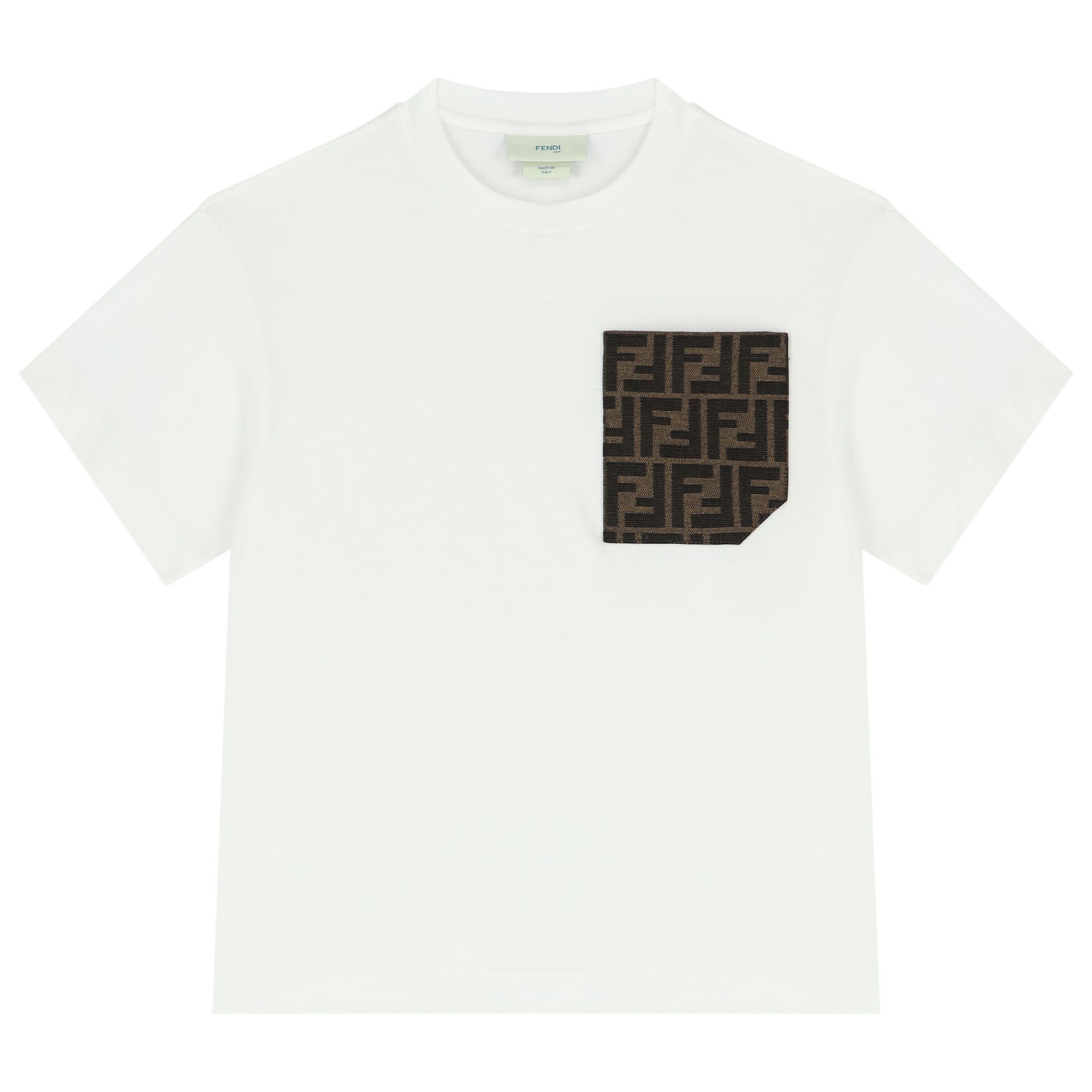 Fendi Boys Beige FF Logo Shorts | Junior Couture UK