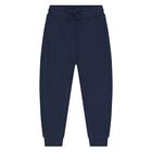 Younger Boys Ivory, Yellow & Navy Blue Teddy Bear Tracksuit Set (3 Piece), 1, hi-res