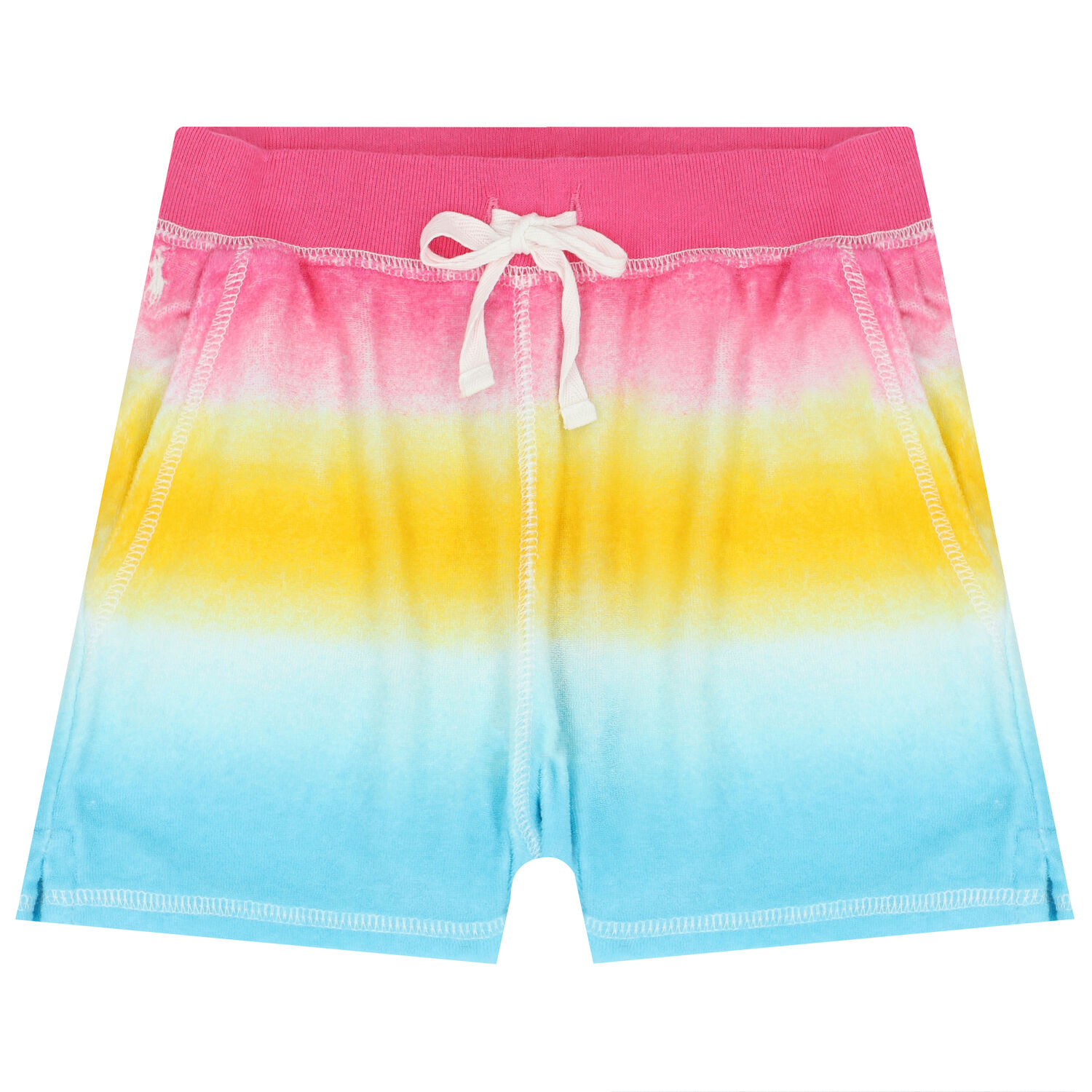 Girls Multi-Colored Ombre Shorts, 1, hi-res