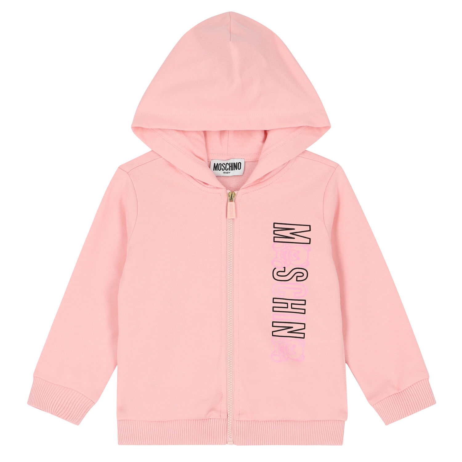 Younger Girls Pink Logo Tracksuit, 3, hi-res image number null