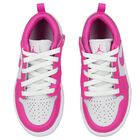 Girls White & Pink Air Jordan 1 Low Alt Trainers, 1, hi-res