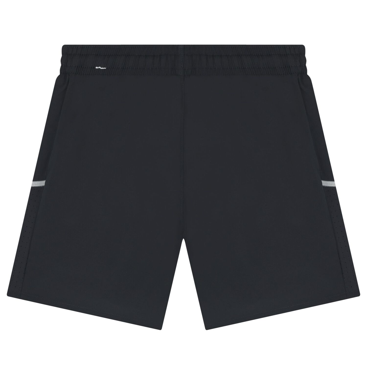 Boys Black Miler Logo Dri-Fit Shorts, 1, hi-res