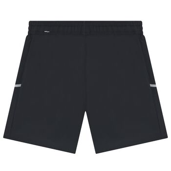 Boys Black Miler Logo Dri-Fit Shorts