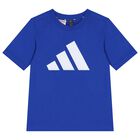 Blue Logo Shorts Set, 1, hi-res