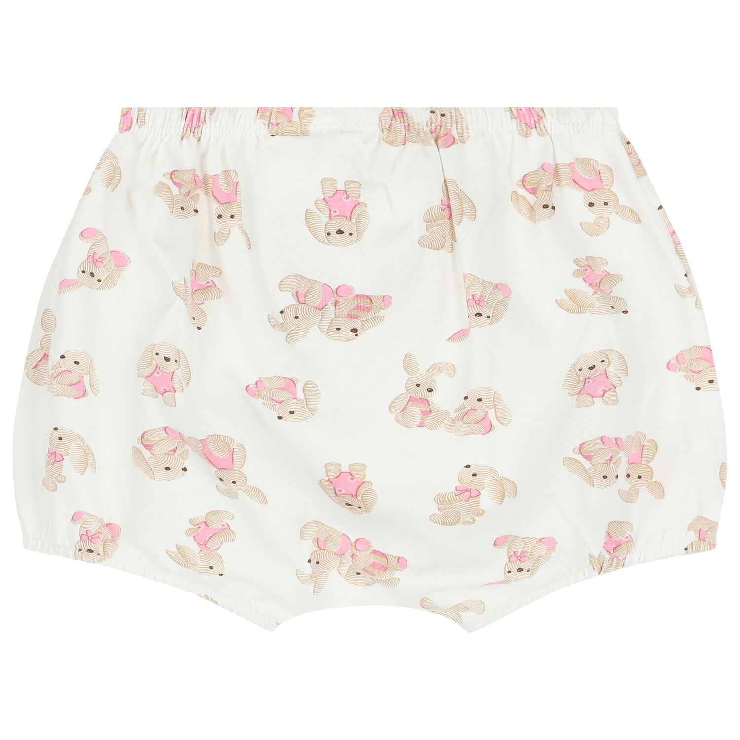 Baby Girls Pink & Ivory Short Set (4 Piece), 1, hi-res