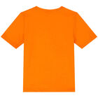 Boys Orange Logo T-Shirt, 3, hi-res