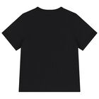 Black Logo Check T-Shirt, 1, hi-res