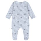 Baby Boys Blue Logo Babygrow Gift Set, 2, hi-res