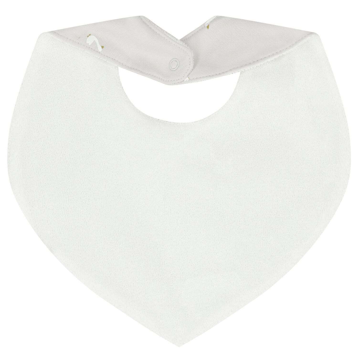 White & Grey Baby Bibs ( 2-Pack ), 2, hi-res