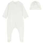 Baby Girls Ivory Babygrow Gift Set, 1, hi-res