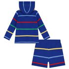 Baby Boys Multi-Colored Logo Short Set, 1, hi-res
