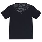 Boys Black Logo T-Shirt, 2, hi-res