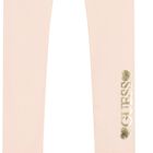 Girls Pink Logo Leggings, 1, hi-res
