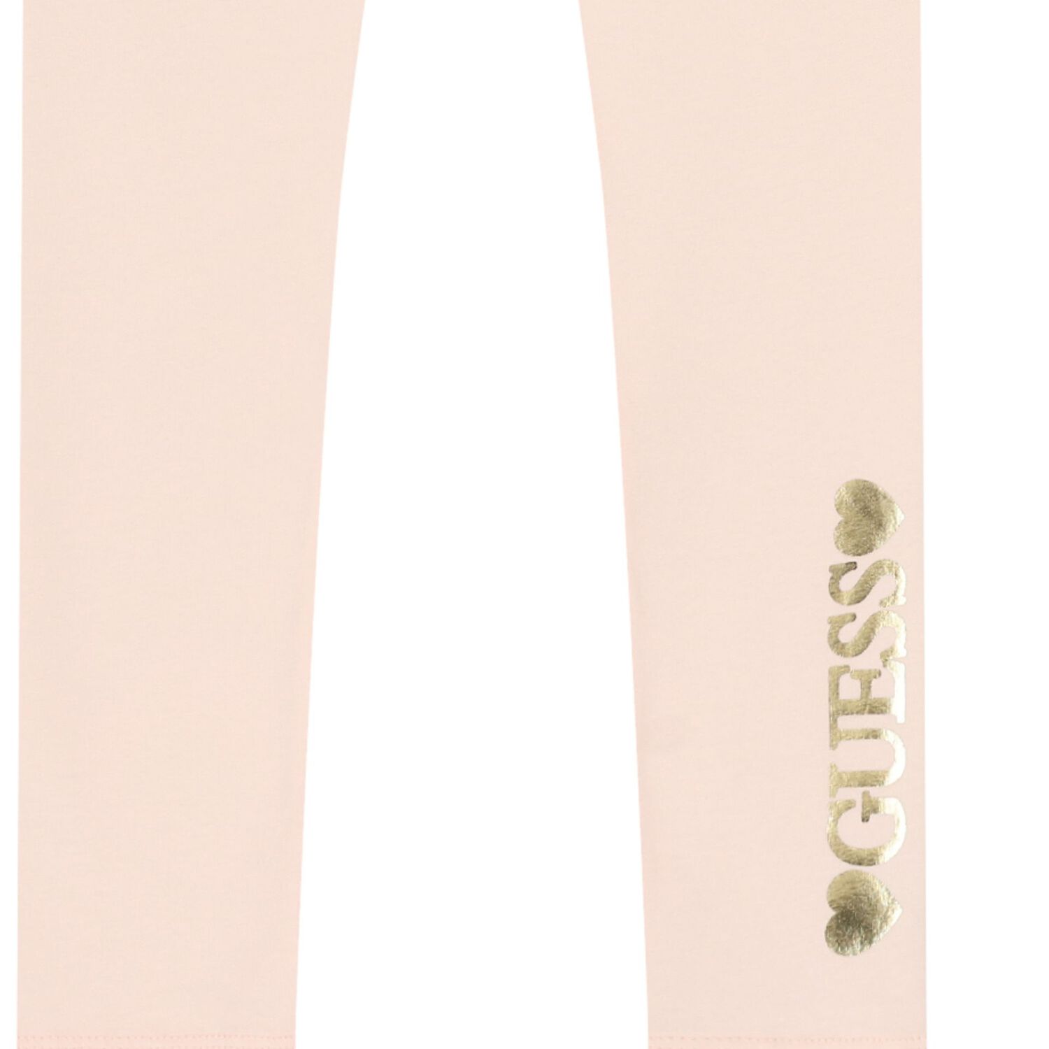 Girls Pink Logo Leggings, 1, hi-res
