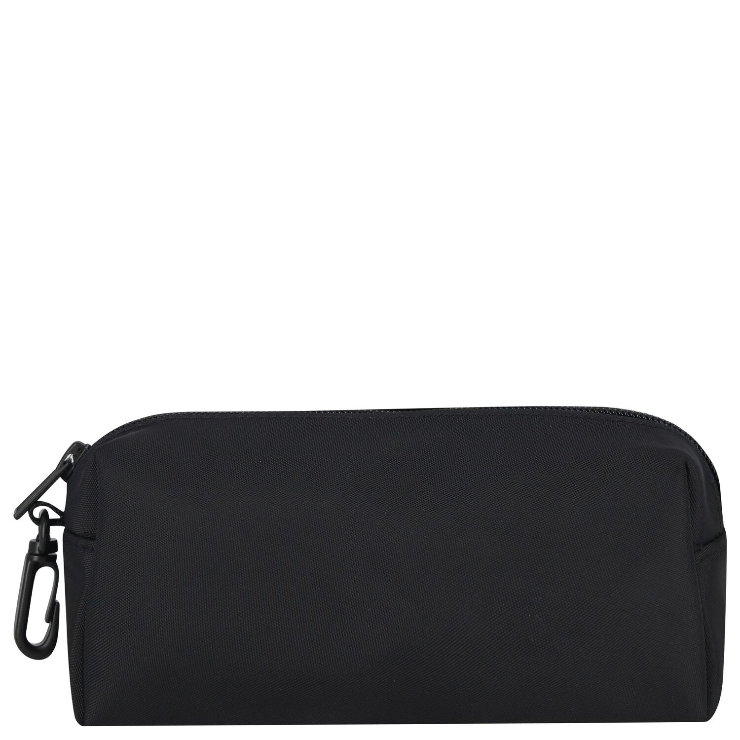 Boys Black Canvas Backpack, 1, hi-res