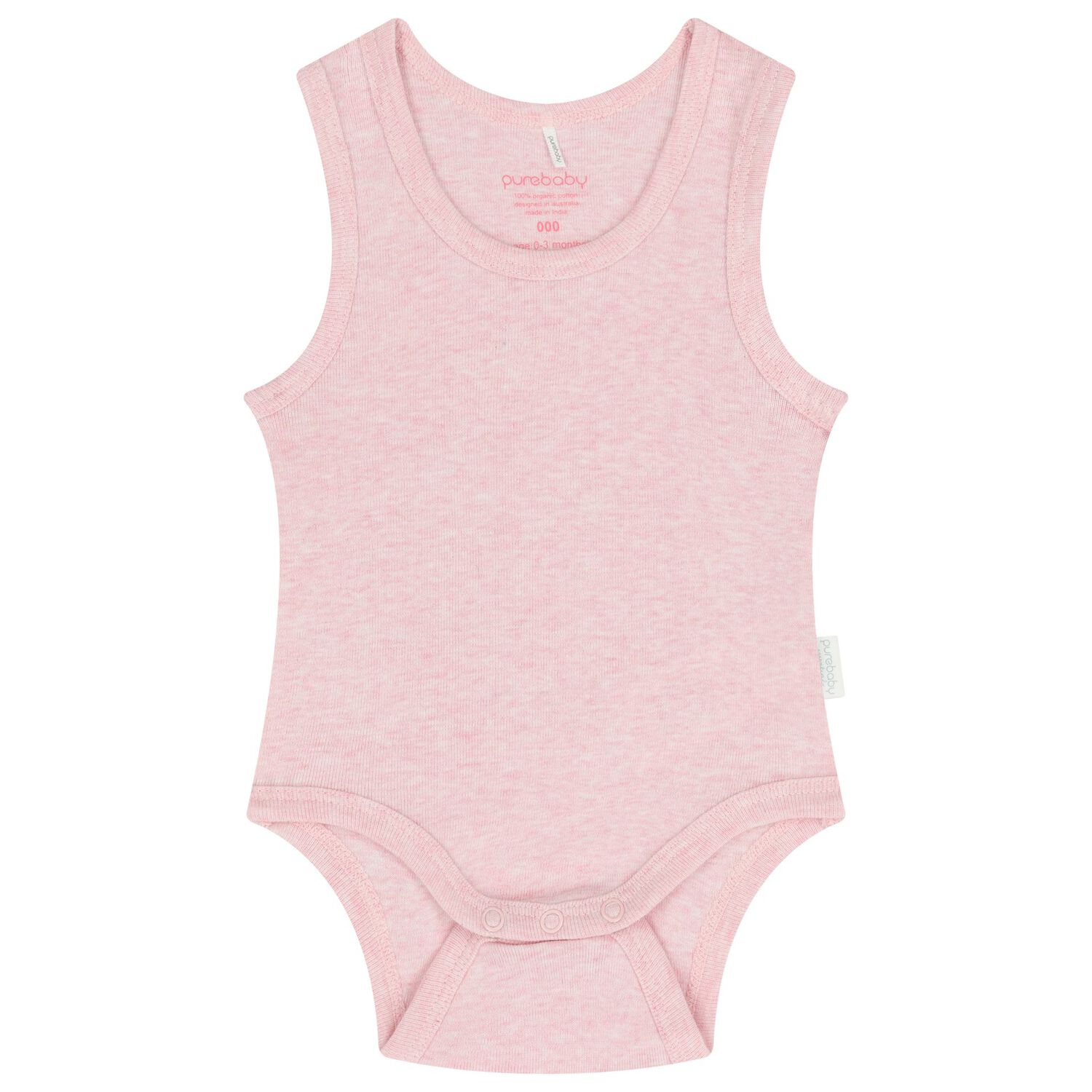 Baby Girls Pink & White Bodysuits ( 2-Pack ), 2, hi-res