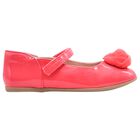 Girls Pink Flower Shoes , 1, hi-res