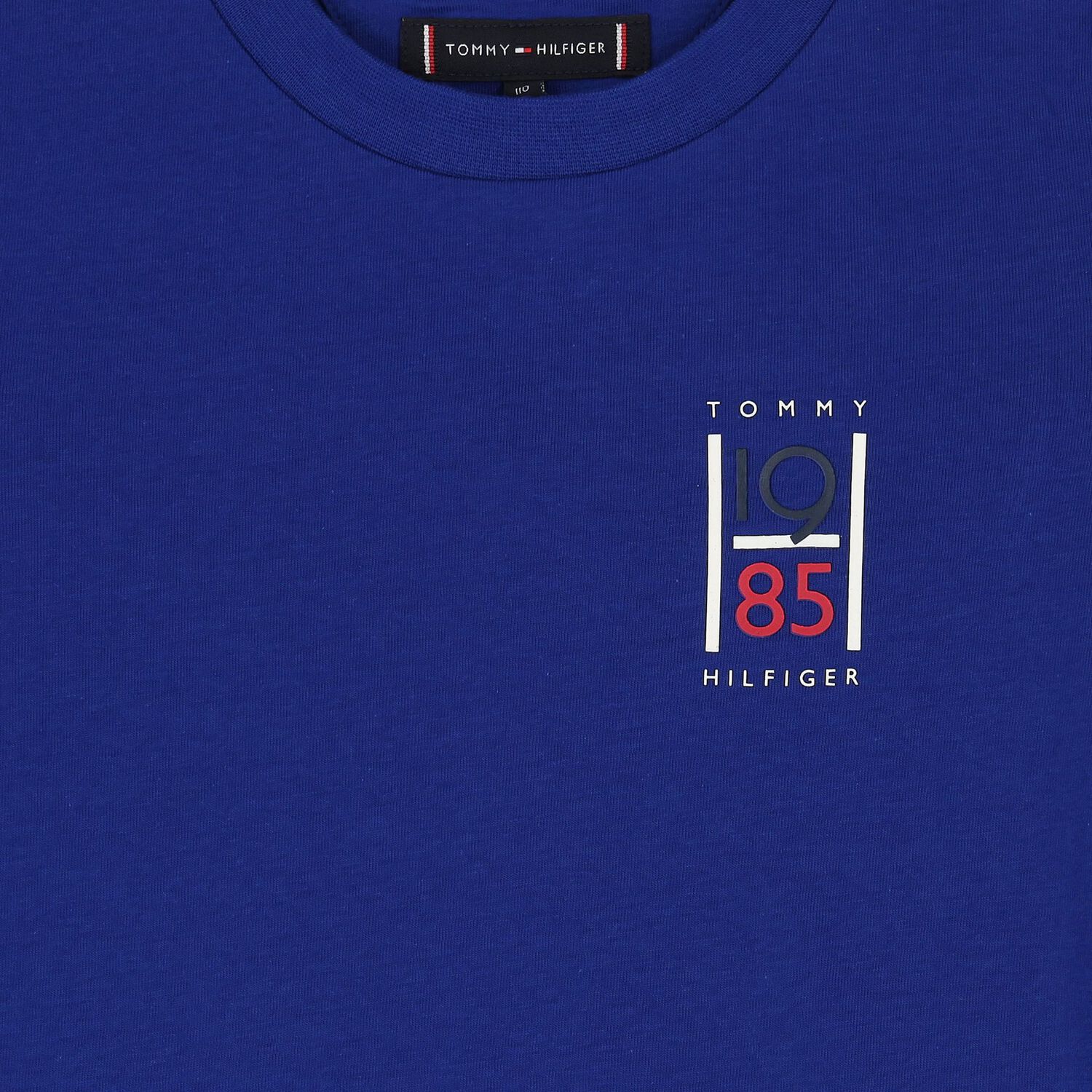 Boys Blue Cotton Graphic T-Shirt, 1, hi-res