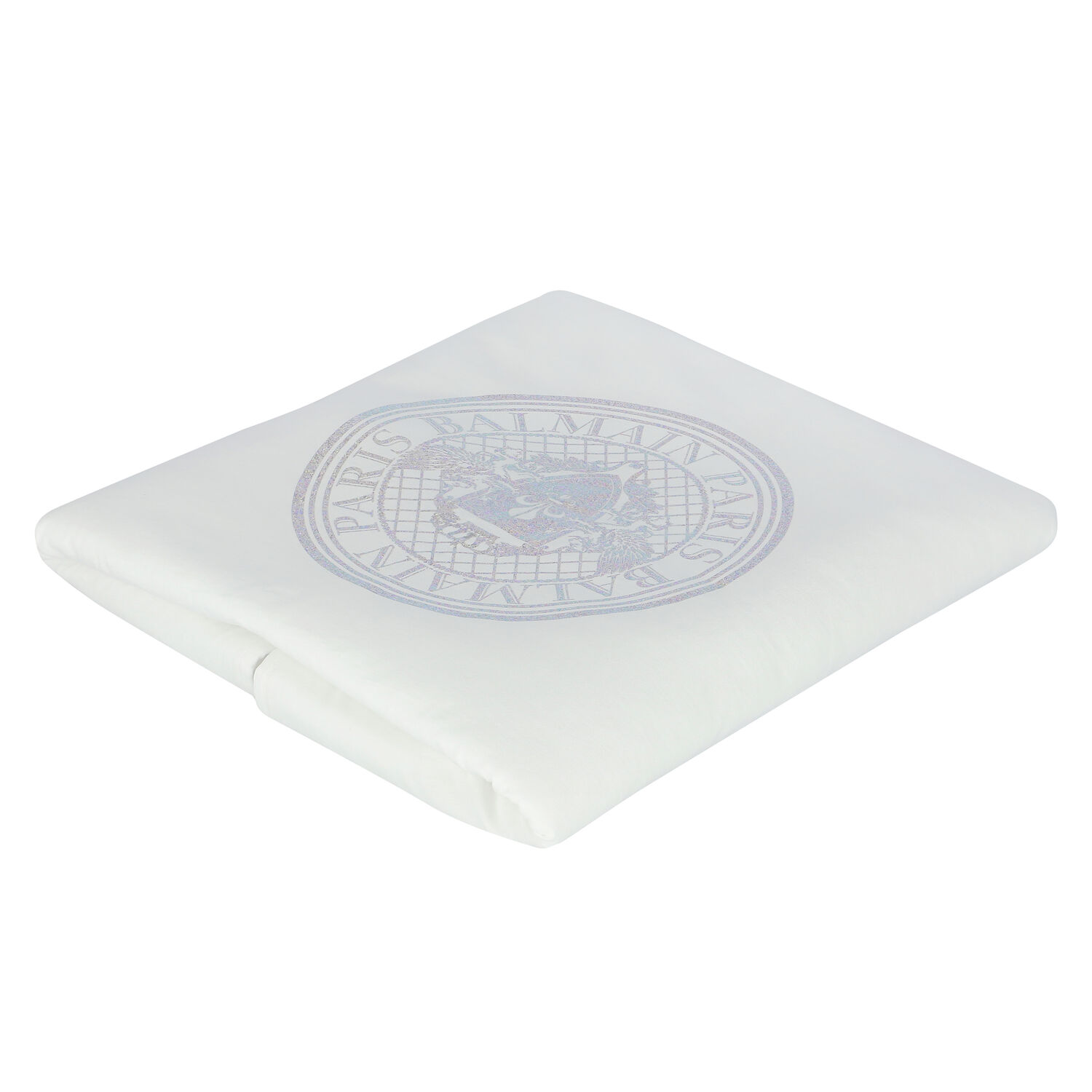 White Logo Baby Blanket, 1, hi-res