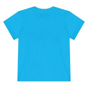 Younger Blue Teddy Bear Logo T-Shirt