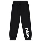 Black Logo Joggers, 2, hi-res