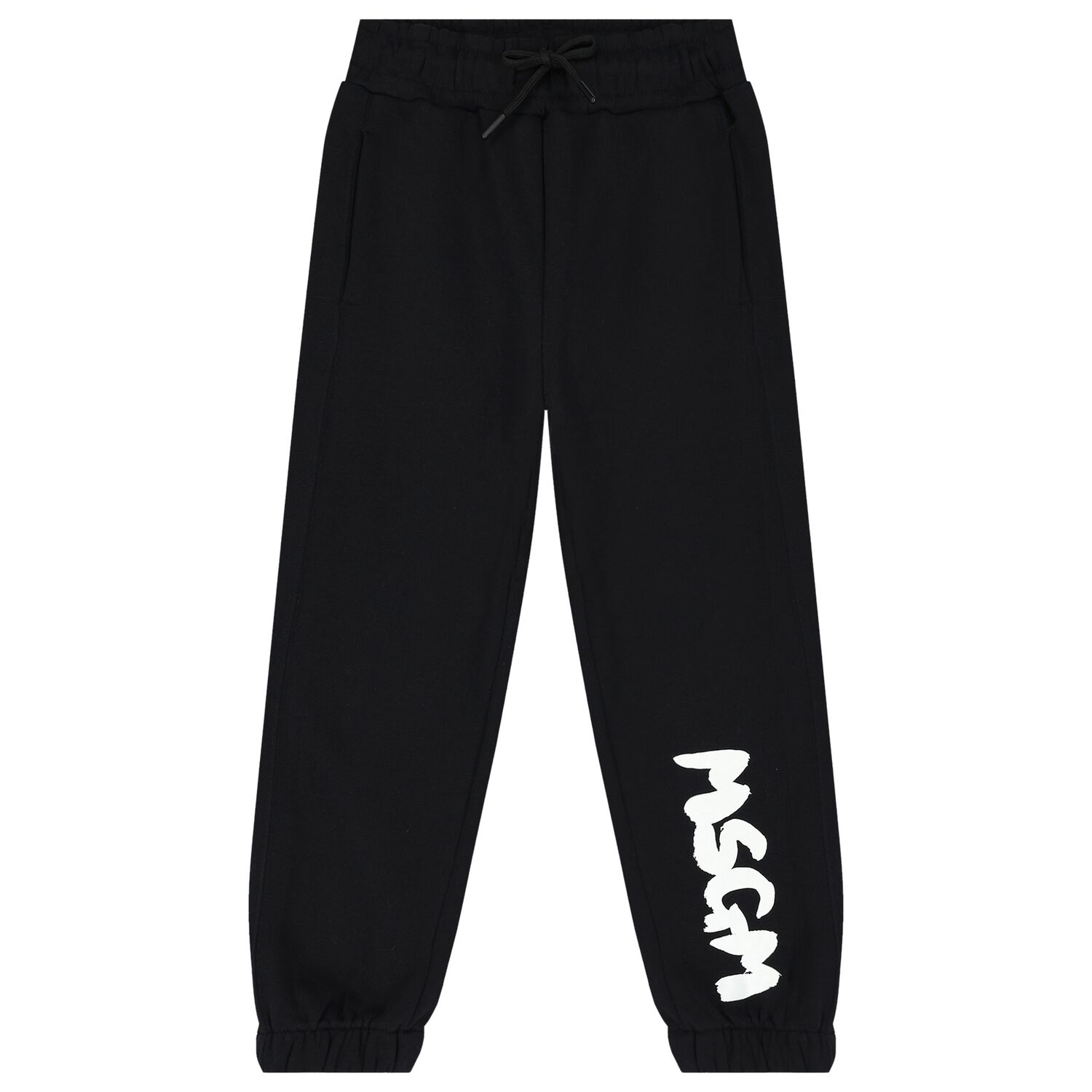 Black Logo Joggers, 2, hi-res