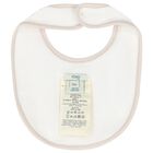 White & Beige Logo Babygrow Gift Set, 3, hi-res