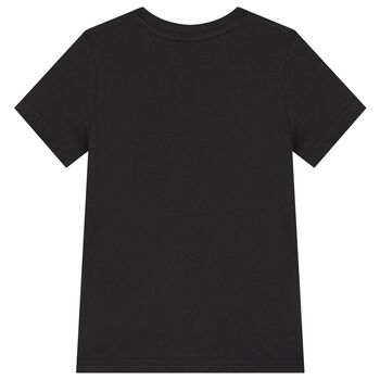 Boys Black Logo T-Shirt