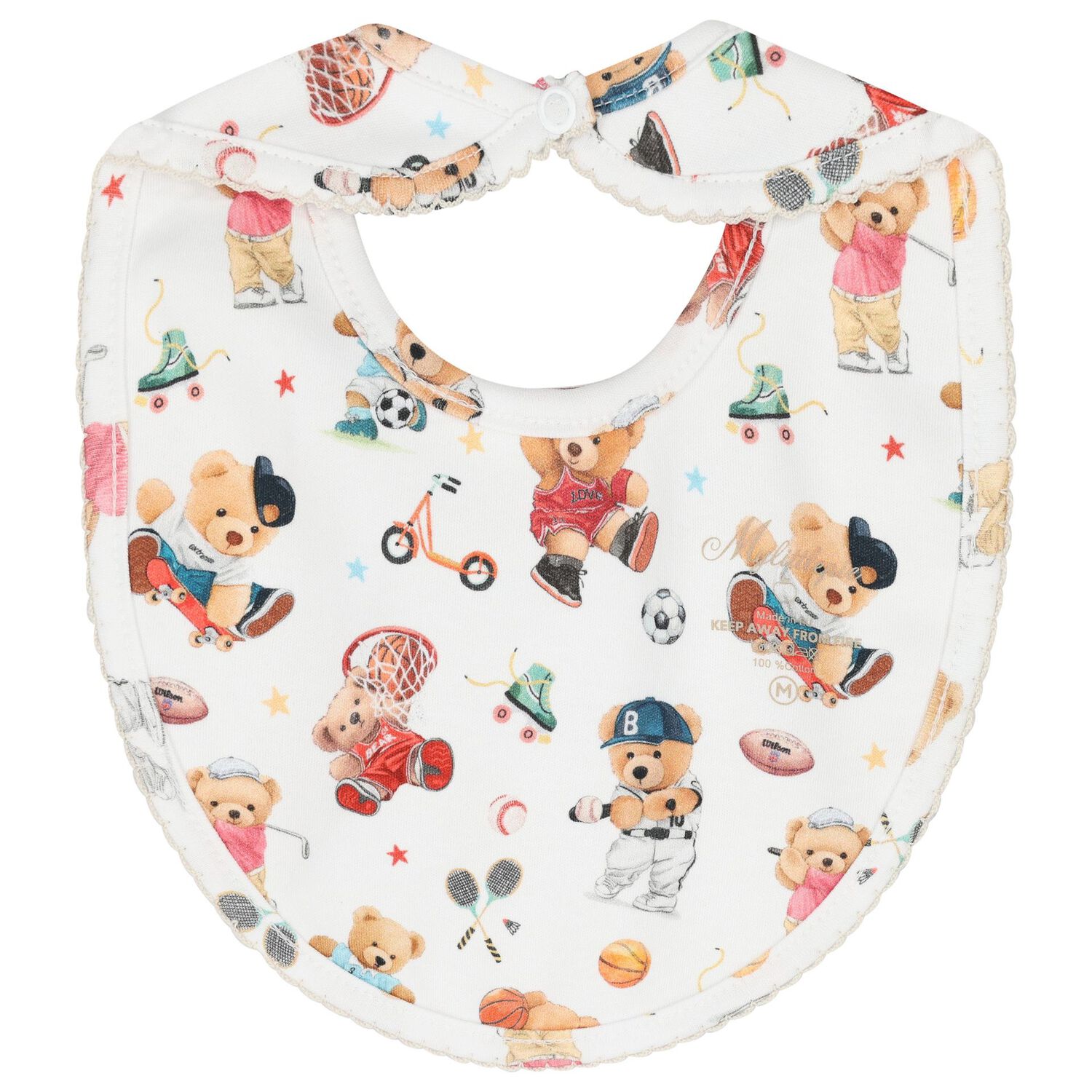 Baby Boys Playful Bear Babygrow Gift Set (3 Piece), 1, hi-res