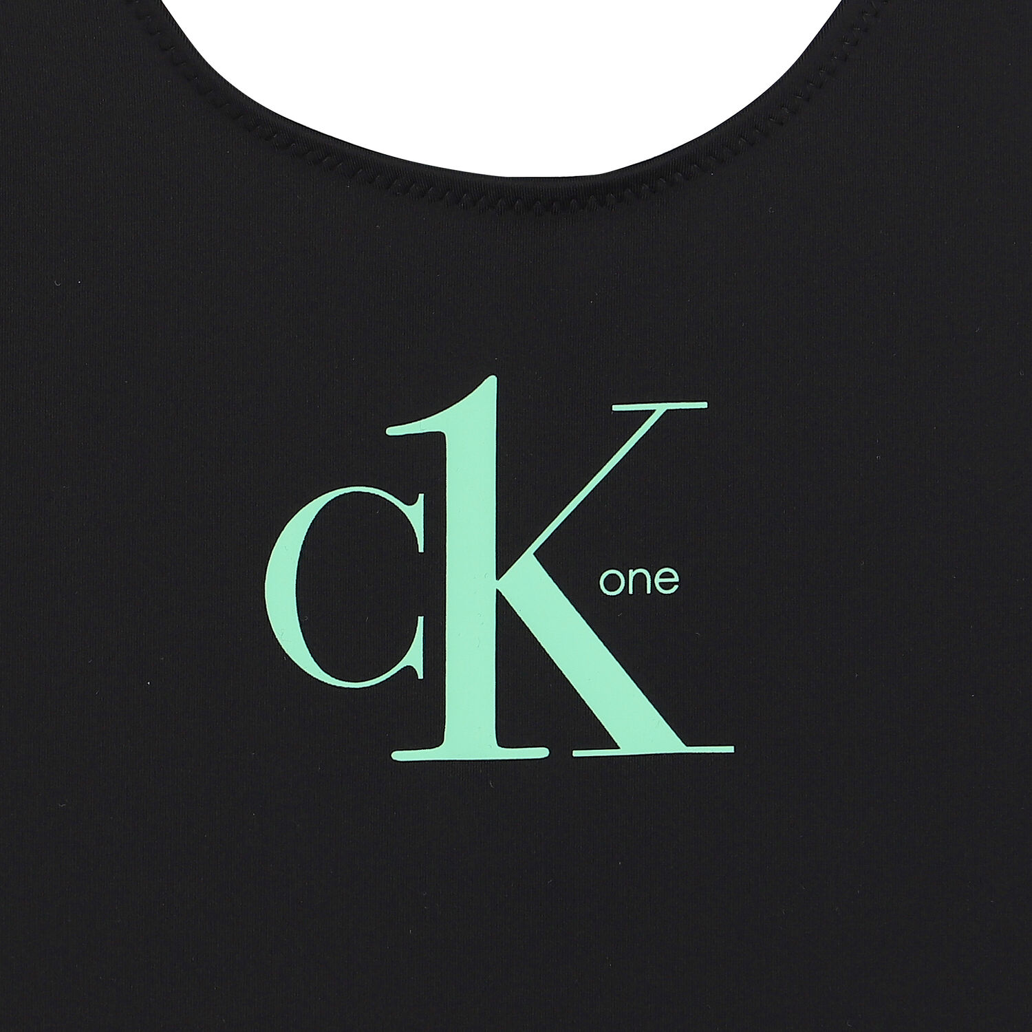 Girls Black Logo Swimsuit, 1, hi-res