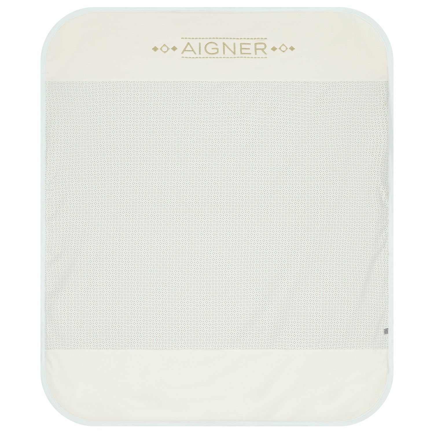 Baby Boys Blue Logo Blanket, 2, hi-res image number null