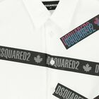 Boys White Logo Print Shirt, 1, hi-res