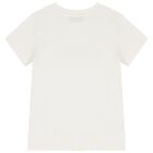 Ivory Teddy Bear Logo T-Shirt, 1, hi-res