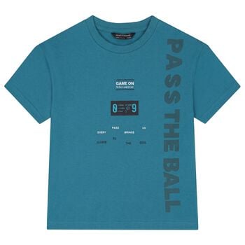 Boys Aqua T-Shirt