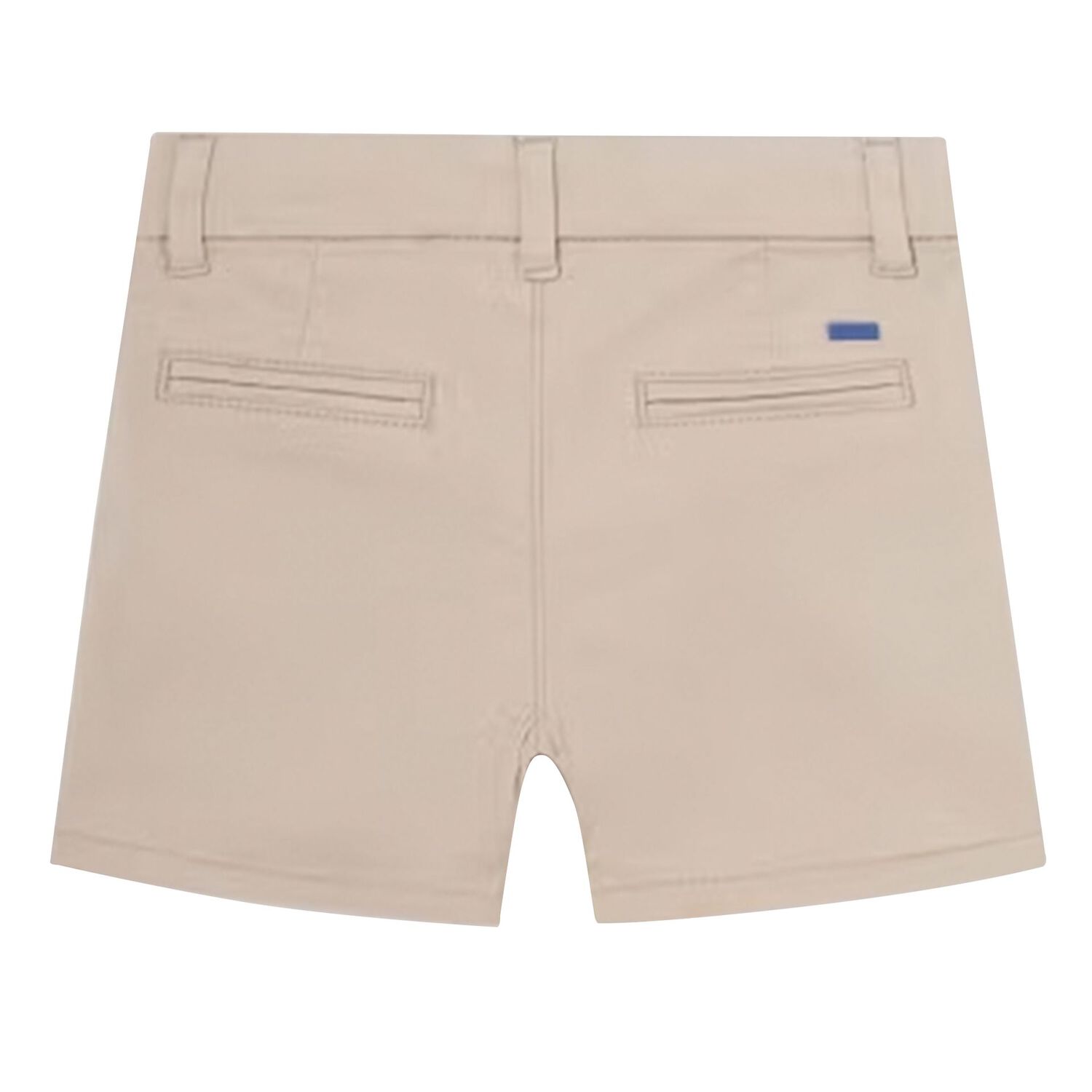 Younger Boys Beige Chino Shorts, 3, hi-res